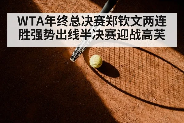WTA final tennis match